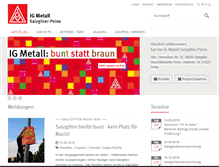 Tablet Screenshot of igmetall-salzgitter-peine.de